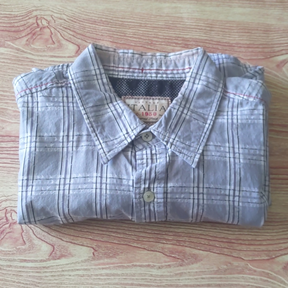 Vintage Italia Long Sleeve Dress Shirt
